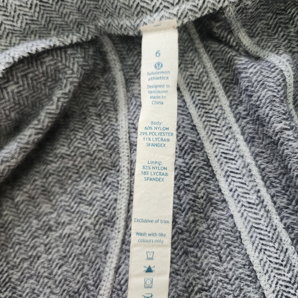 Lululemon Forme Jacket II in Heathered Herringbone - Picture 7 of 7